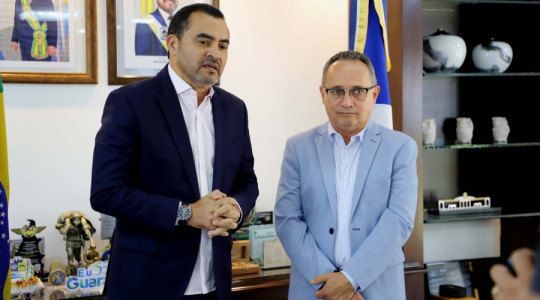 Governador Wanderlei Barbosa enfatizou o empenho do diretor de Relações Institucionais da Energisa Tocantins, Alan Kardek Moreira 